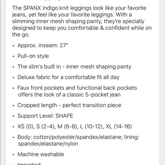 NEW SPANX Taupe Snakeskin Tummy Control Leggings Womens Size XS - Picture 7 of 7